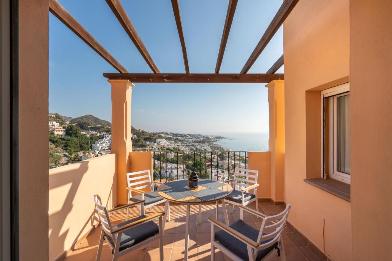 Chalet Con Vistas Al Mar Y Piscina Мохакар Екстер'єр фото