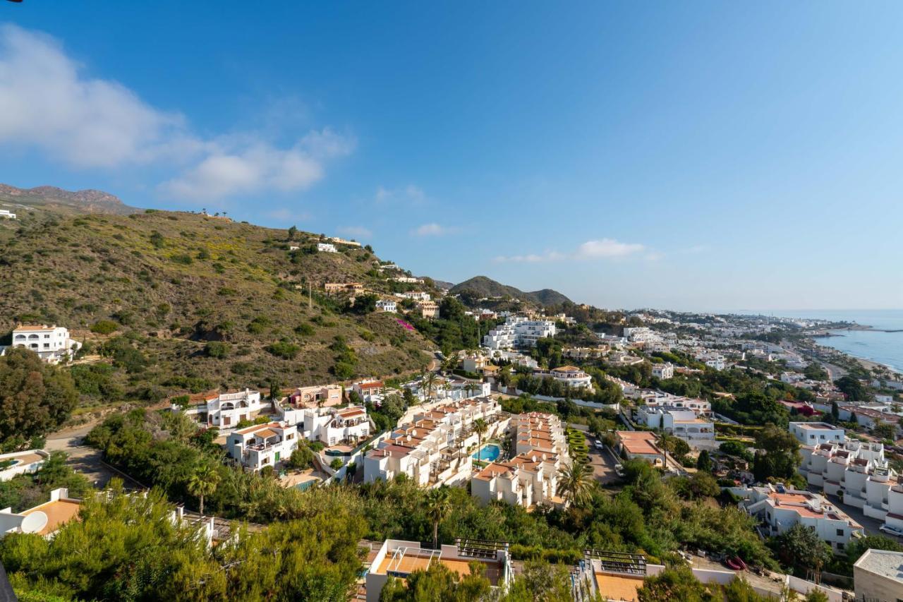 Chalet Con Vistas Al Mar Y Piscina Мохакар Екстер'єр фото