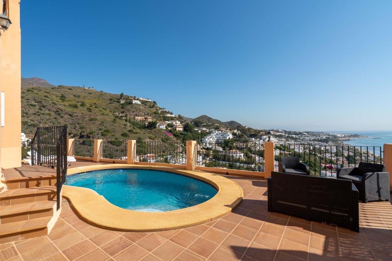 Chalet Con Vistas Al Mar Y Piscina Мохакар Екстер'єр фото