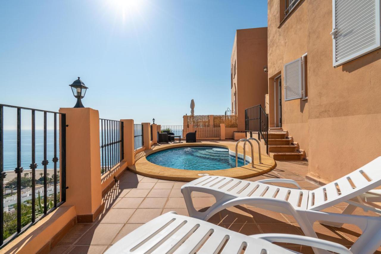 Chalet Con Vistas Al Mar Y Piscina Мохакар Екстер'єр фото