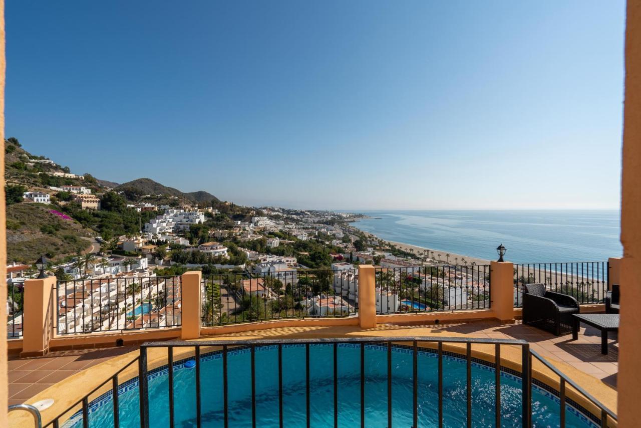 Chalet Con Vistas Al Mar Y Piscina Мохакар Екстер'єр фото
