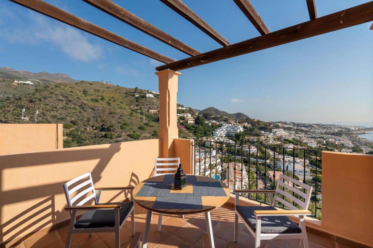 Chalet Con Vistas Al Mar Y Piscina Мохакар Екстер'єр фото